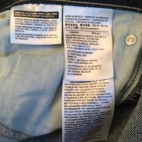 Levi’s 510 dark denim jeans - Picture 7 of 8